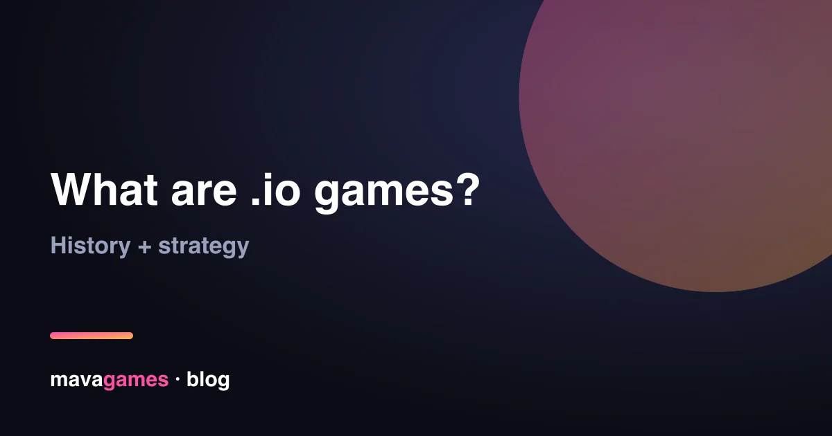 What are .io games? A short history and how to get good at them
